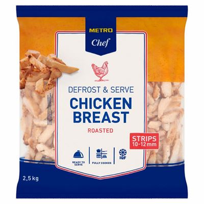 METRO Chef Fasii Piept de Pui 2,5 Kg ❄