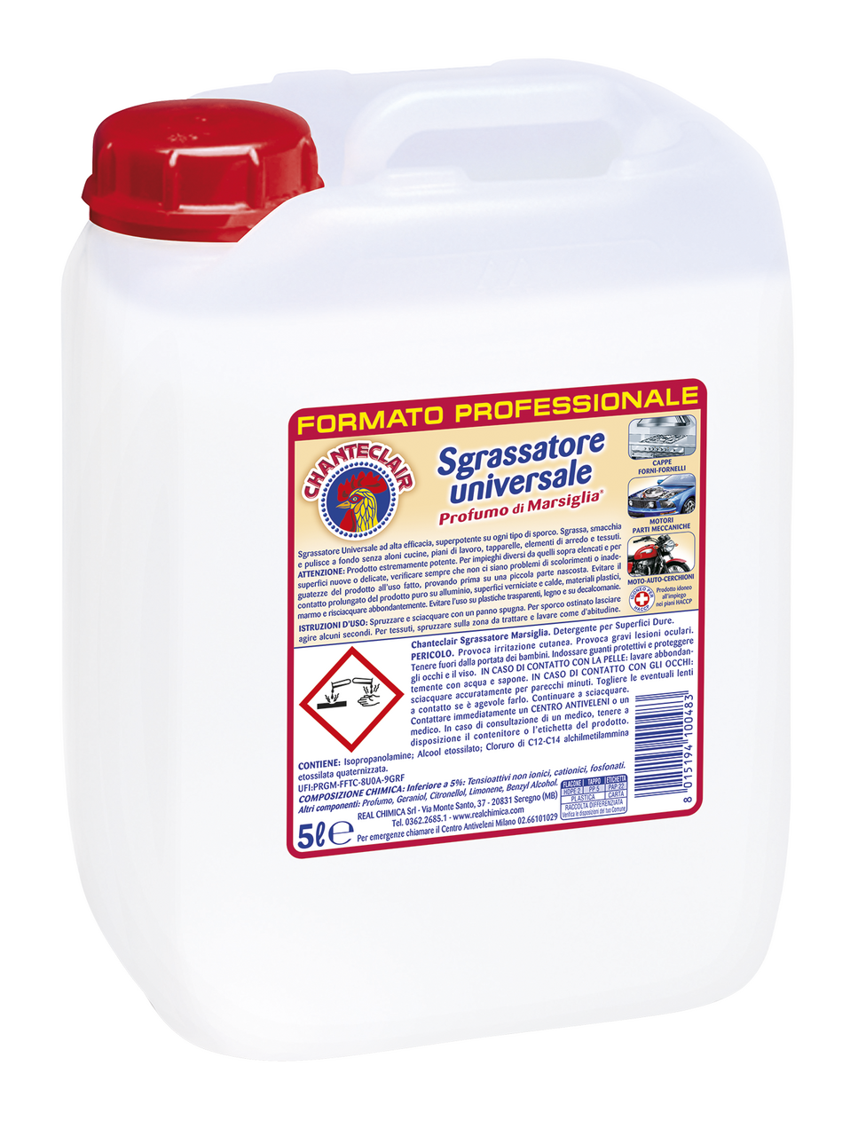 CHANTECLAIR Degresant Profesional Marsilia 5 L