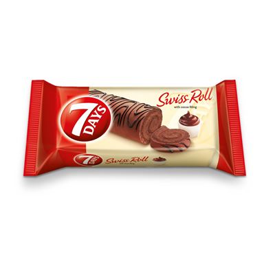 7 DAYS Swiss Roll Rulada Cacao 200 g