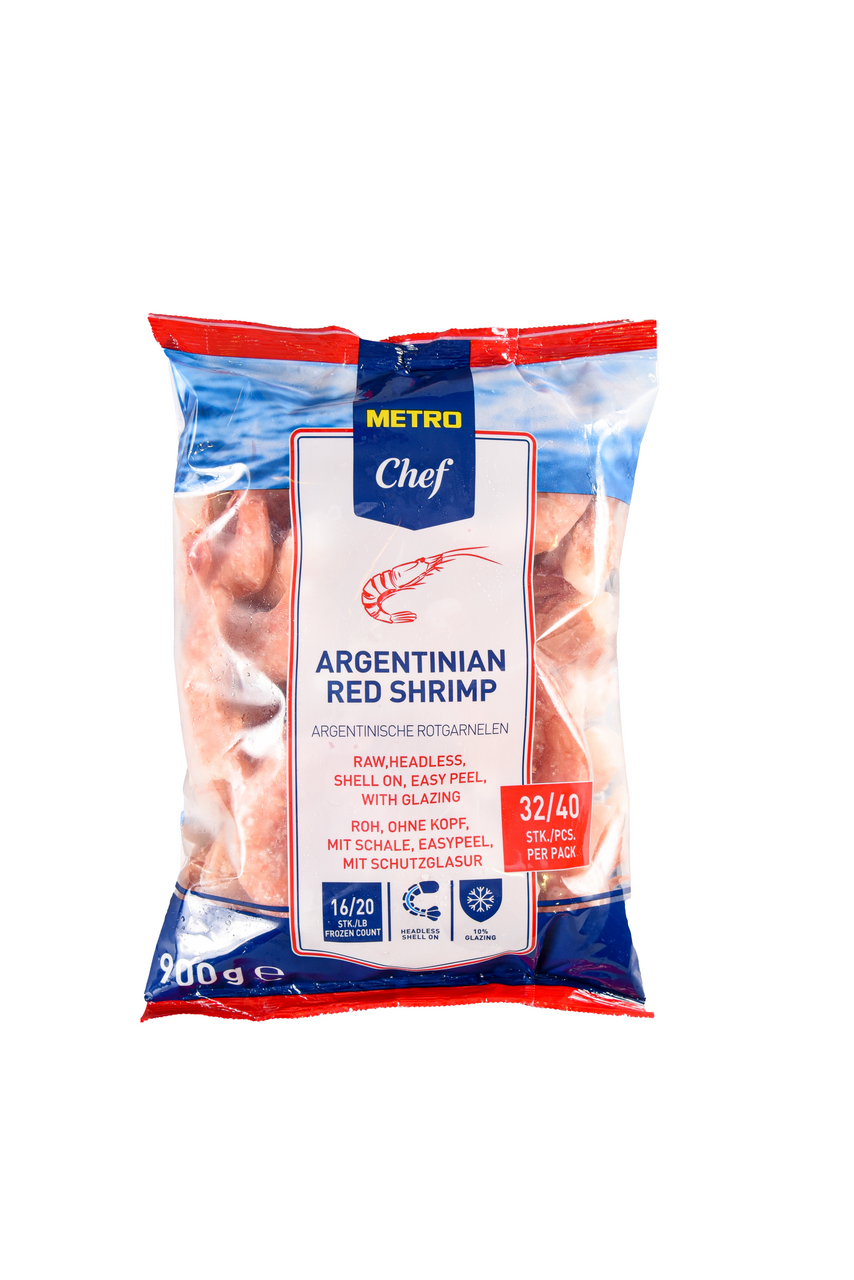 METRO Chef Creveti Argentina Calibru 16/2 900 g ?
