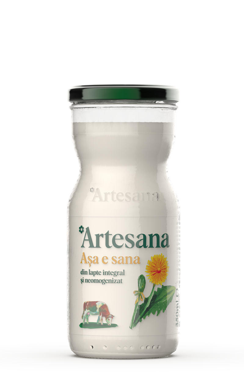 ARTESANA Sana Lapte de Vaca Minim 3.5% 350 ml