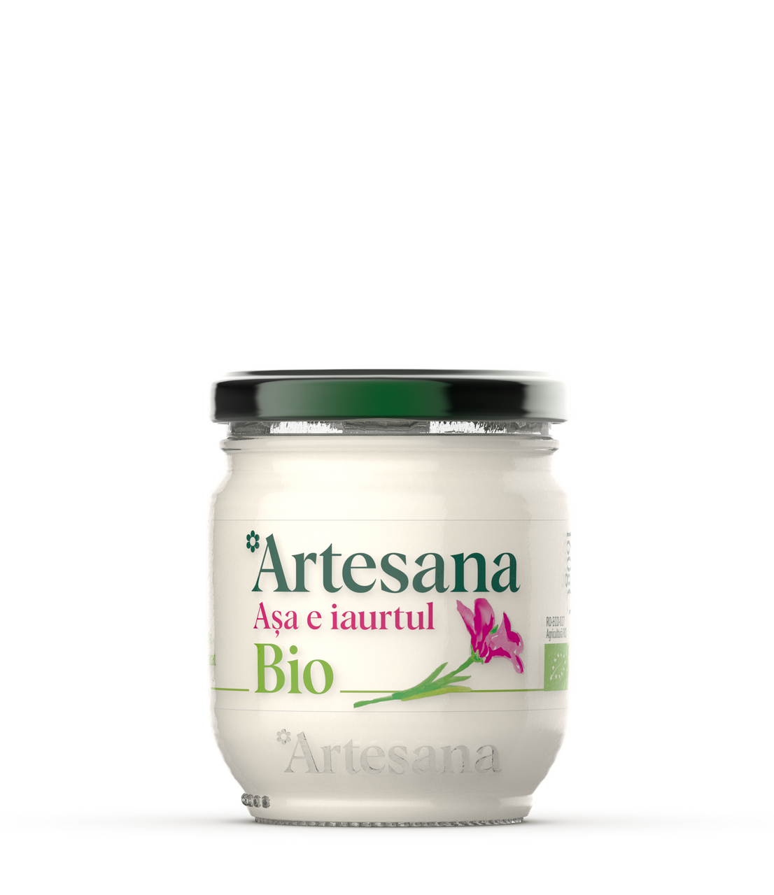 ARTESANA Iaurt din Lapte de Vaca ECO Minim 3.5% 160 g