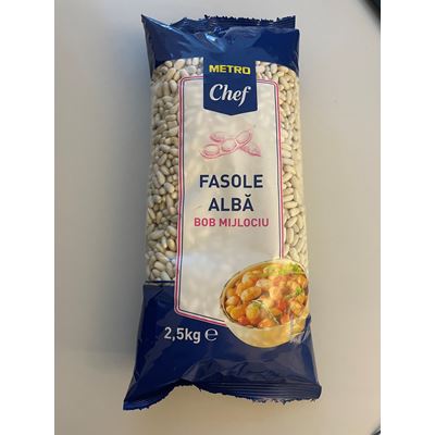 METRO Chef Fasole Alba cu Bob Mijlociu 2,5 Kg