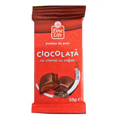 Fine Life Ciocolata cu Crema de Cafea 5 x 50 g
