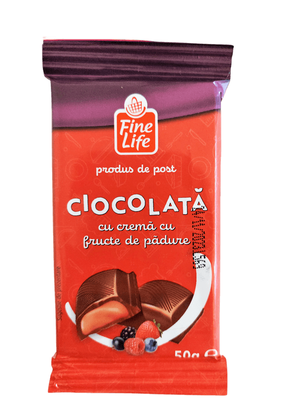 Fine Life Ciocolata cu Crema de Fructe de Padure 5 x 50 g