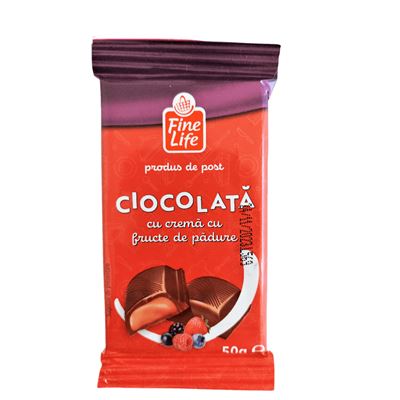Fine Life Ciocolata cu Crema de Fructe de Padure 5 x 50 g