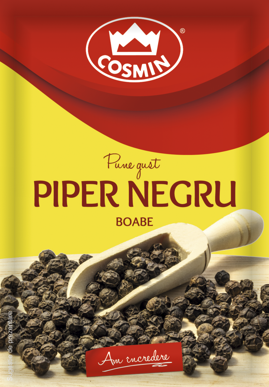 COSMIN Piper Negru Boabe 5 x 17 g