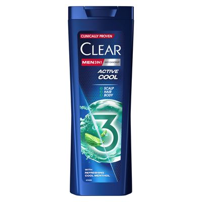 CLEAR Men Sampon 3In1 Cool 360 ml