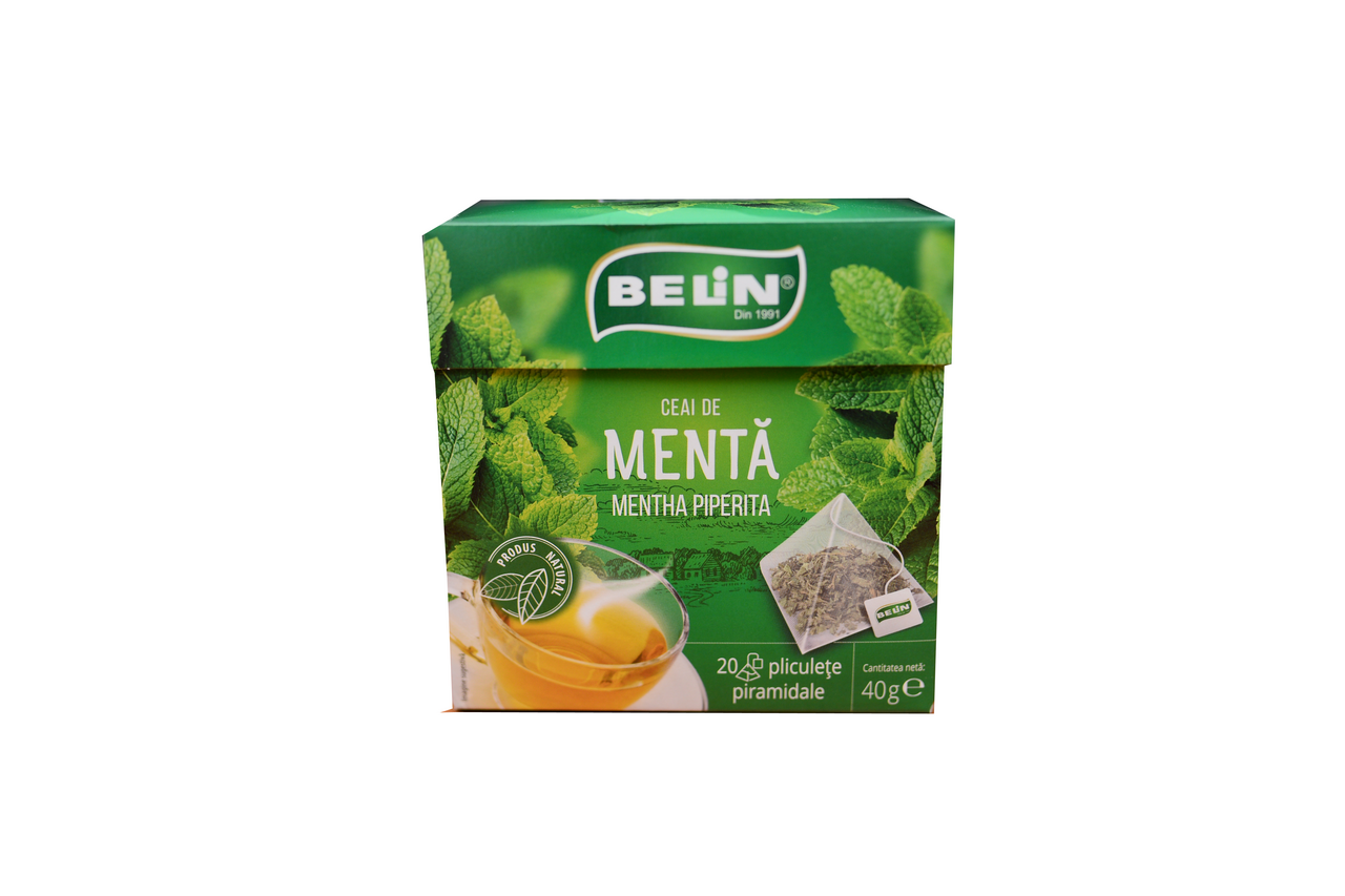 BELIN Ceai Menta Piramide 40 g