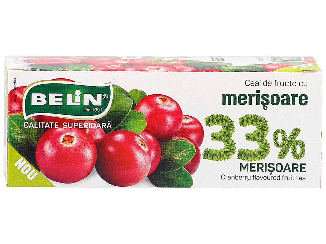 BELIN Ceai Fructe cu Merisoare 40 g