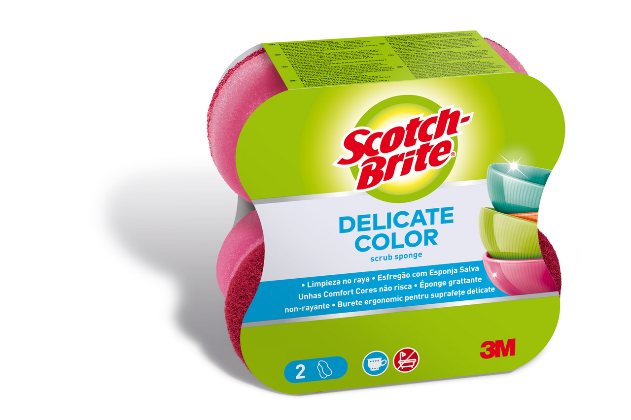 SCOTCH BRITE Burete Ergonomic 2 bucati