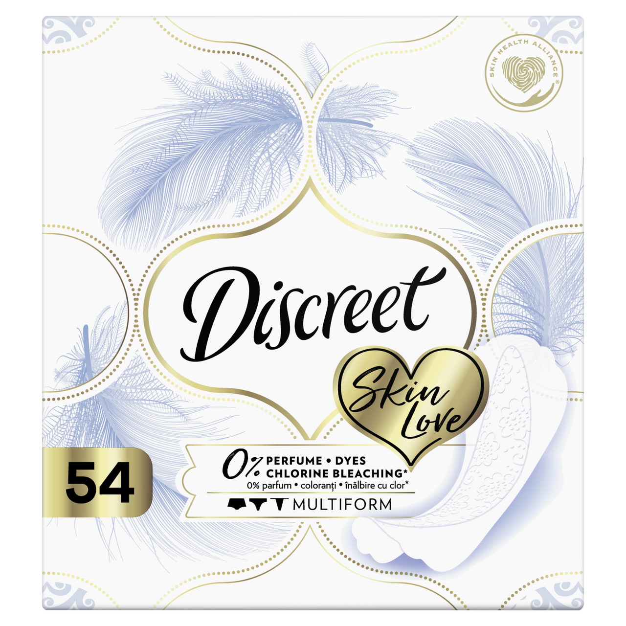 Discreet Skin Love Absorbante Zilnice 54 bucati
