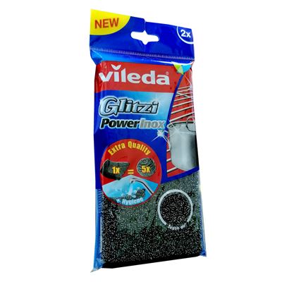 vileda Power Inox Burete Vase 2 bucati