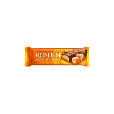ROSHEN Baton de Ciocolata si Crema de Caramel 30 x 30 g