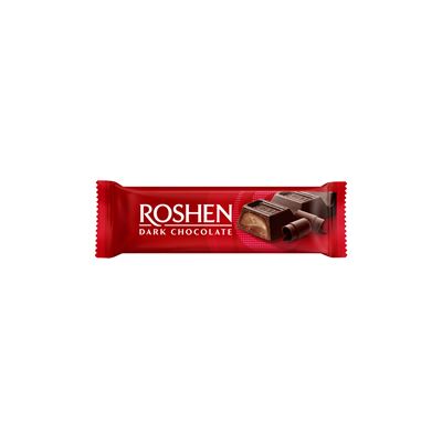 ROSHEN Baton de Ciocolata Neagra si Crema de Ciocolata 30 x 33 g