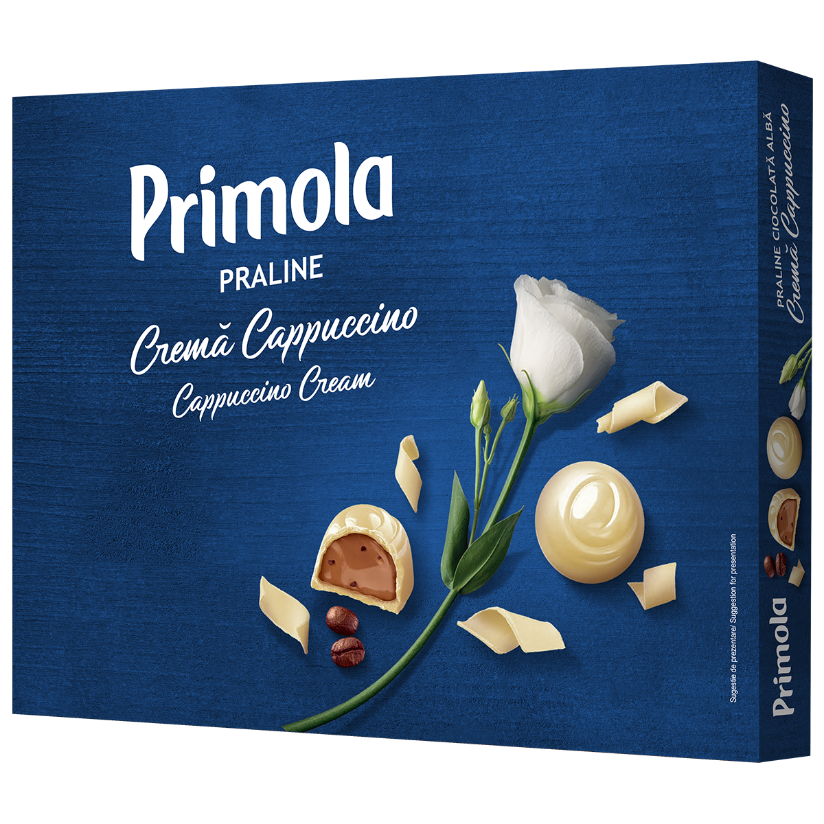 PRIMOLA Praline Asortate Ciocolata Alba si Cappuccino 98 g