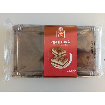 Fine Life Prajitura cu Crema cu Cafea 220 g