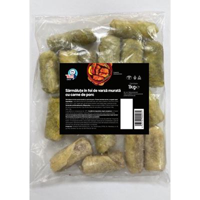 TASTY Sarmale in Foi de Varza cu Carne de Porc 1 Kg ❄