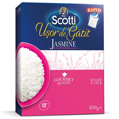 RISO Scotti Usor de Gatit Orez Jasmine 250 g