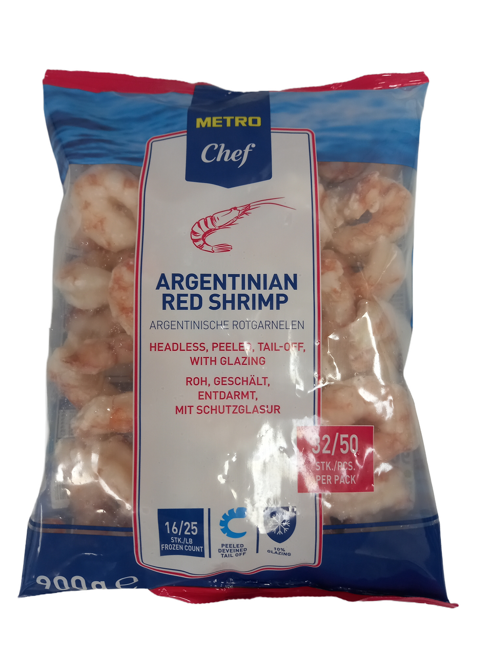 METRO Chef Creveti Argentina 16/25 900 g ?