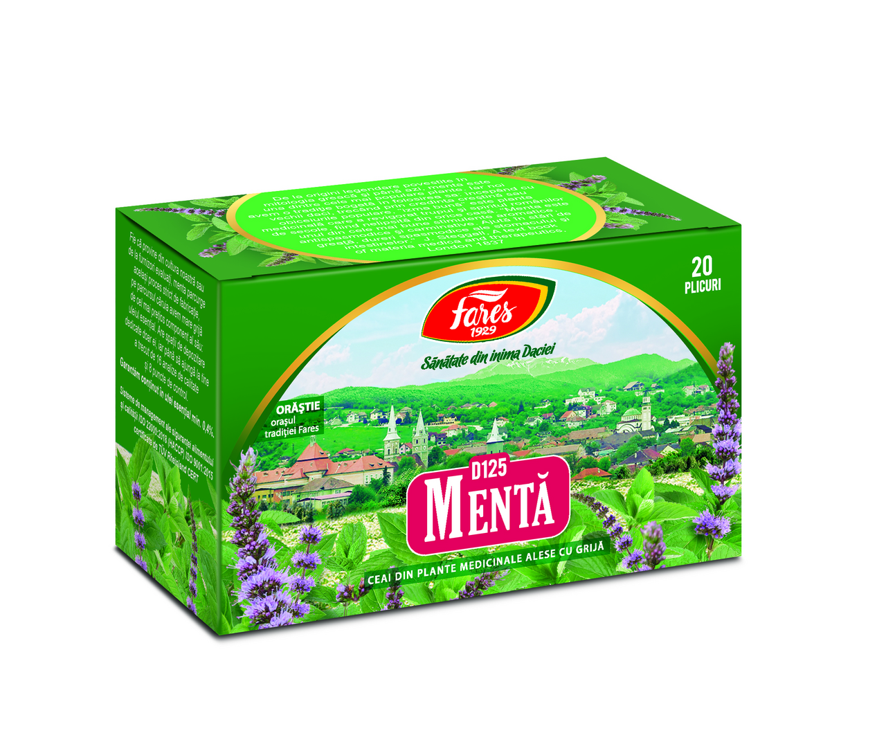 FARES Ceai Menta 20 g