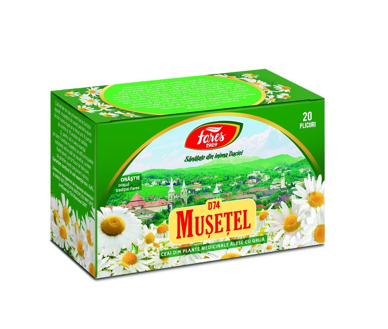 FARES Ceai Musetel 20 g