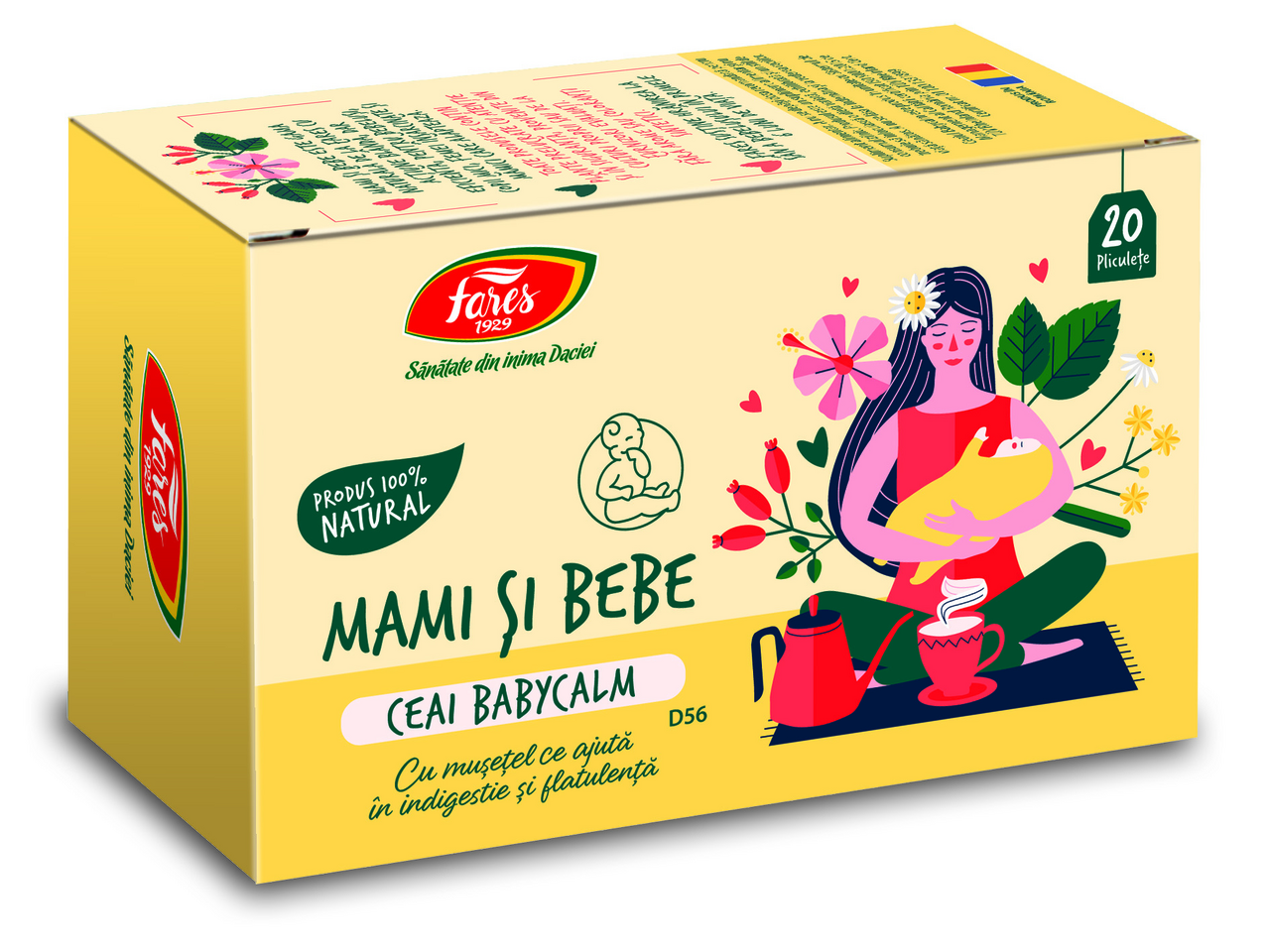 FARES Ceai Babycalm 20 g