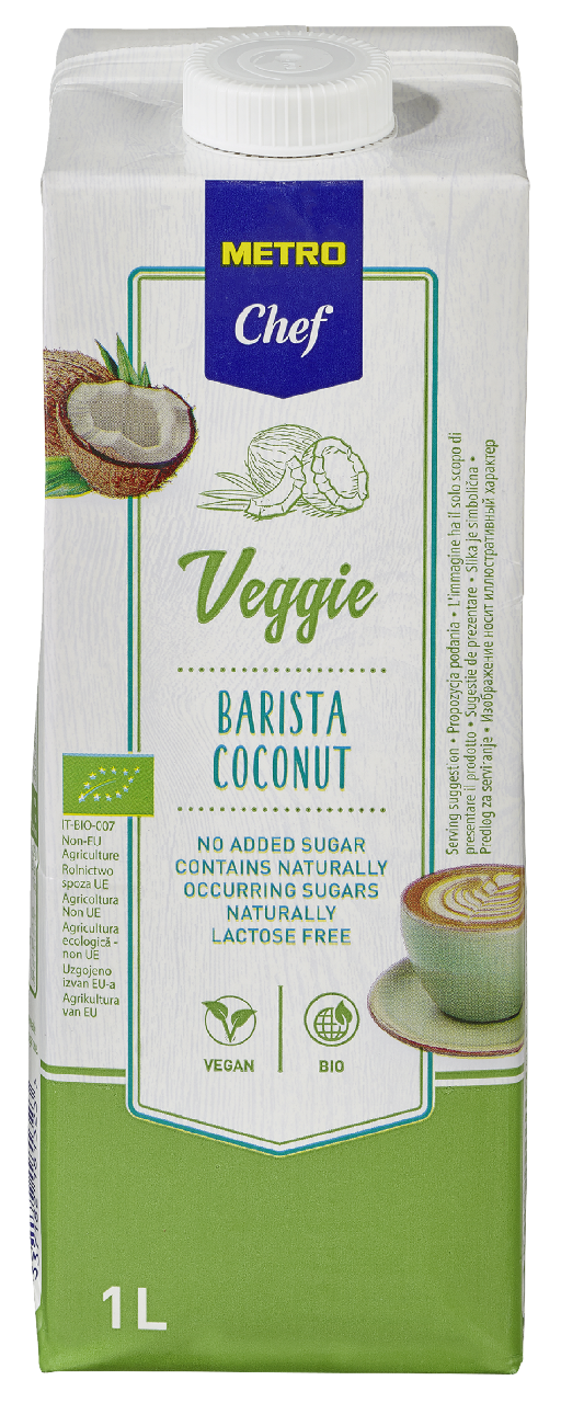 METRO Chef Bio Bautura de Nuca de Cocos Barista 1 L