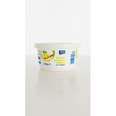 aro Grasime Tartinabila Vegetala 20 % 250g