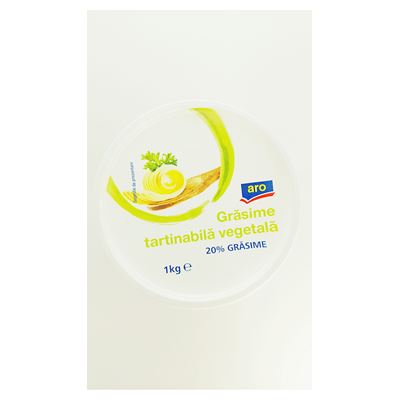 aro Grasime Tartinabila Vegetala 20 % 1kg