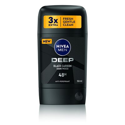 NIVEA Deodorant Stick Masculin Carbune 50 ml