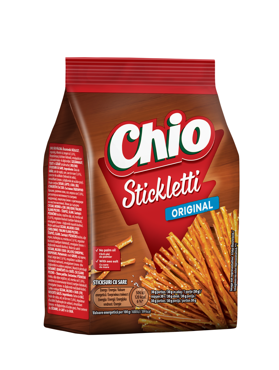 Chio Stickletti Sticksuri cu Sare 190 g