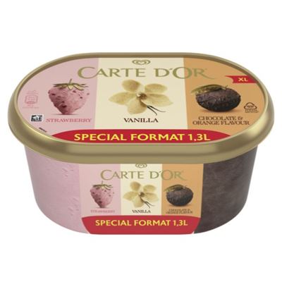 CARTE D'OR Inghetata Trio 666 g ❄