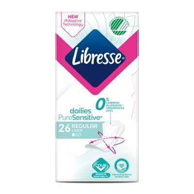 Libresse Pure Sensibil 26 Absorbante Zilnice
