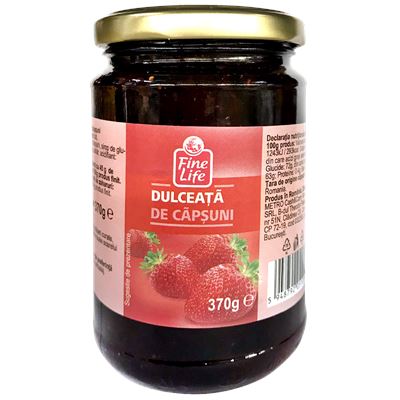 Fine Life Dulceata Capsuni 370 g