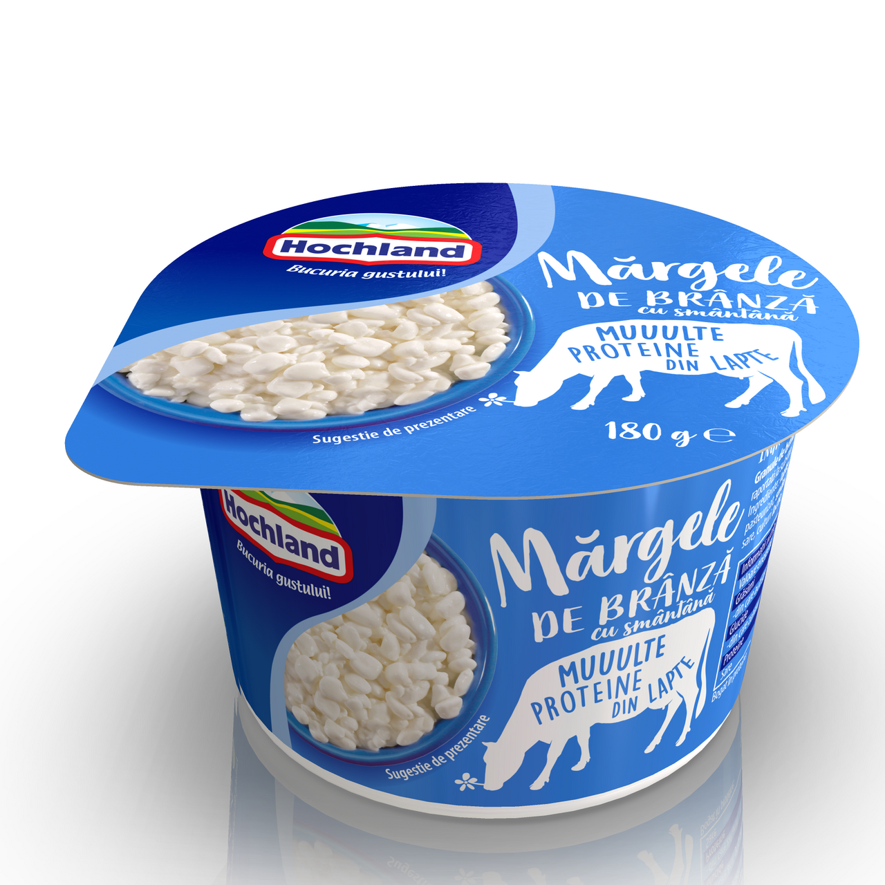 Hochland Margele de Branza cu Smantana 180 g