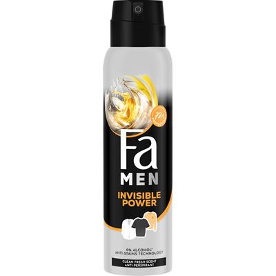 Fa Men Deodorant Spray Putere Invizibila 150 ml