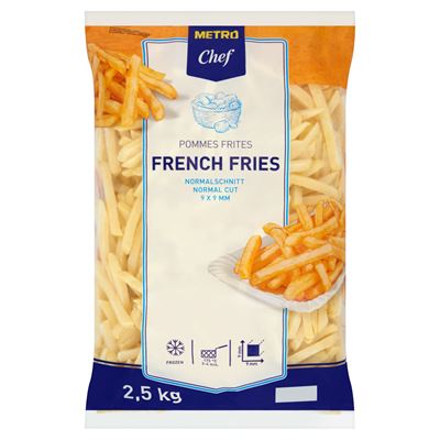METRO Chef Cartofi Congelati 9mm 2500 g ❄