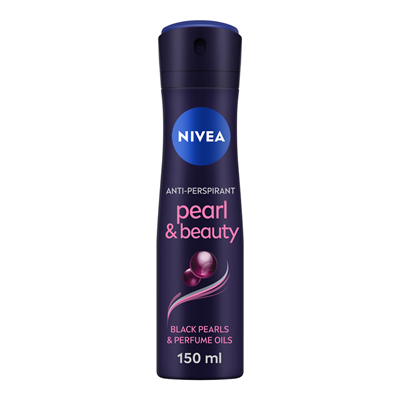 Deodorante - NIVEA Pearl & Beauty Soft & Smooth Deodorant Antiperspirant Spray pentru Femei, 150 ml