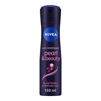 NIVEA Deodorant Spray Pearl & Beauty Black 150 ml