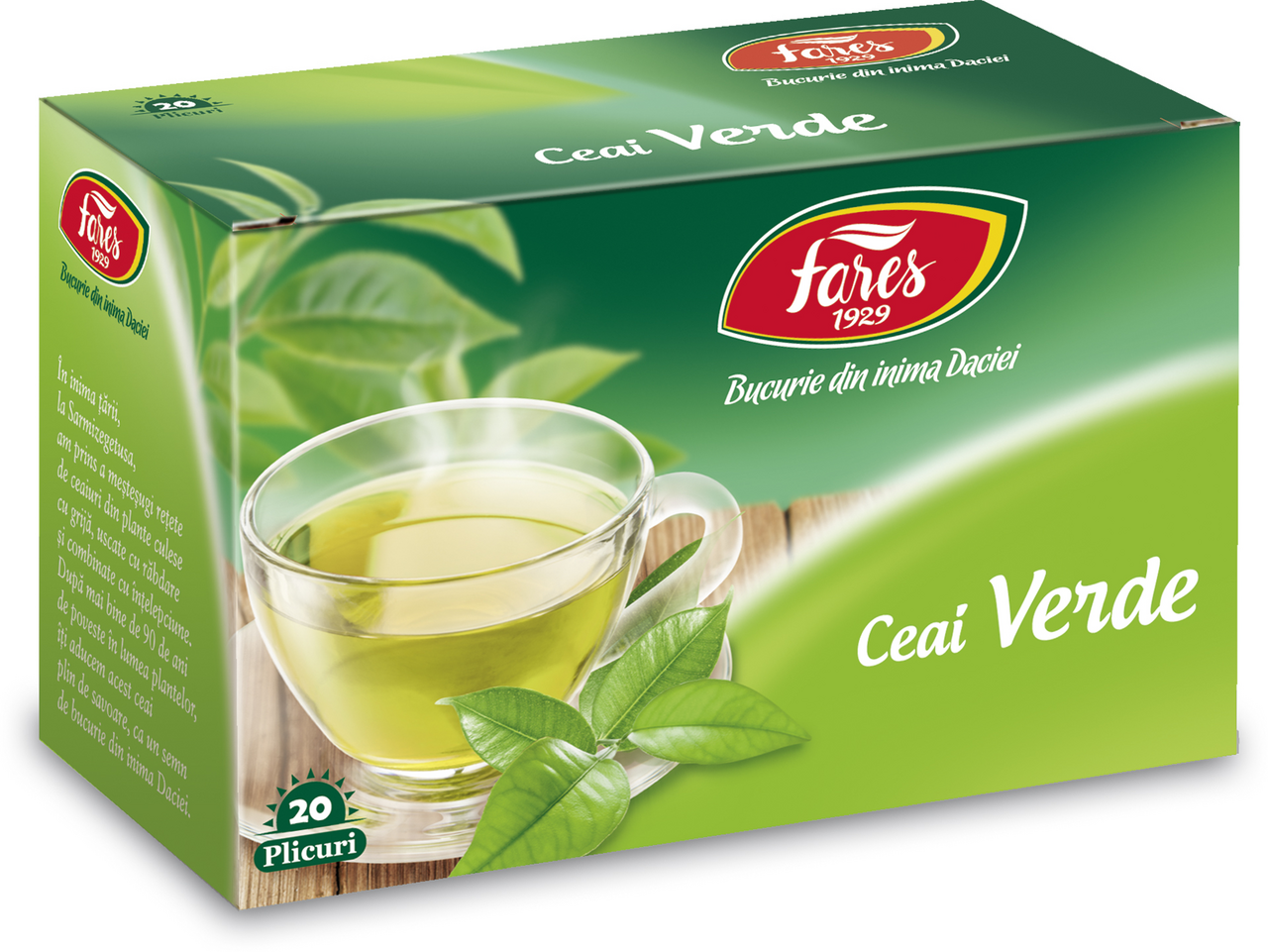 FARES Ceai Verde 40 g