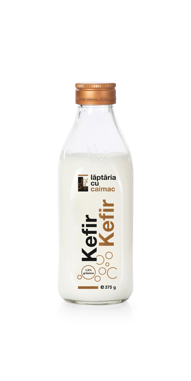 laptaria cu caimac Kefir 1.6 % 375 g