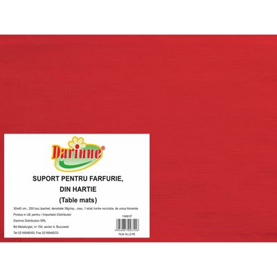 DARINNE Suport pentru Farfurie 250 bucati 30 x 40 cm