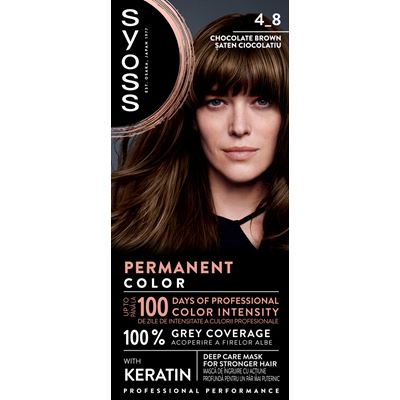 syoss Baseline Color Vopsea de Par Nuanta Chocolate Brown 115 ml