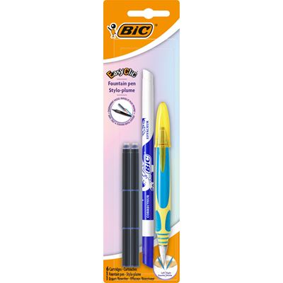 BiC Stilou Easy Clic Standard + 6 Rezerve Cerneala + 1 Pic