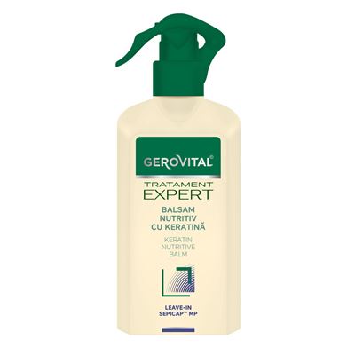 GEROVITAL Tratament Expert Balsam Par Nutritiv cu Cheratina 150 ml