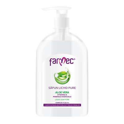 Săpunuri - FARMEC Săpun Lichid cu Aloe Vera 500 ml