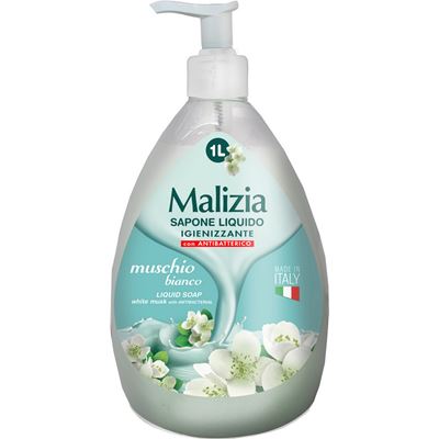 MALIZIA Sapun Lichid cu Parfum de Mosc Alb 1 L