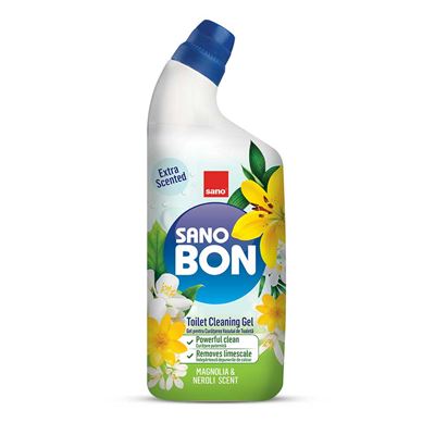 sano Bon Gel Curatare Toaleta cu Parfum de Magnolie 750 ml