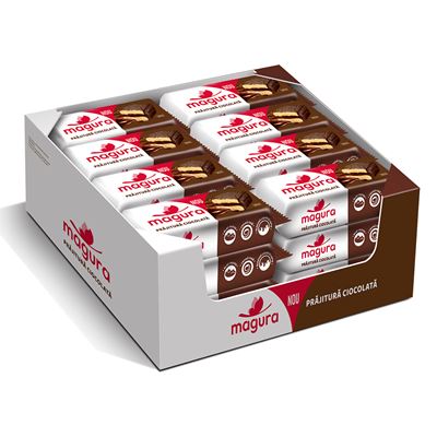 MAGURA Prajitura cu Crema de Ciocolata 24 x 35 g